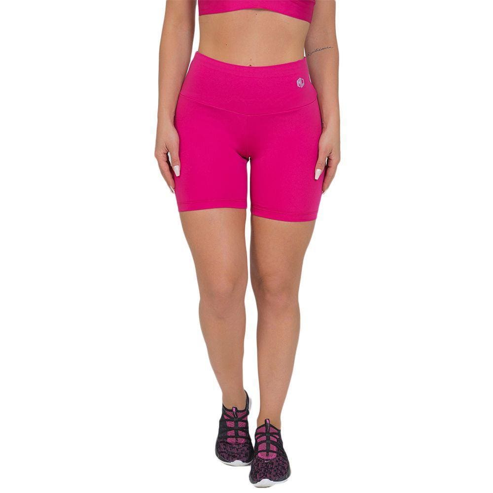Bermuda Feminina Fitness Suplex Lisa Rosa