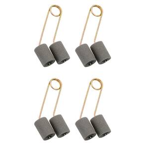 4 Unidades Rolo Poliéster Pinta Grade e Cercas Duplo 5cm Roma