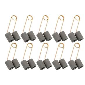 10 Unidades Rolo Poliéster Pinta Grade e Cercas Duplo 5cm Roma