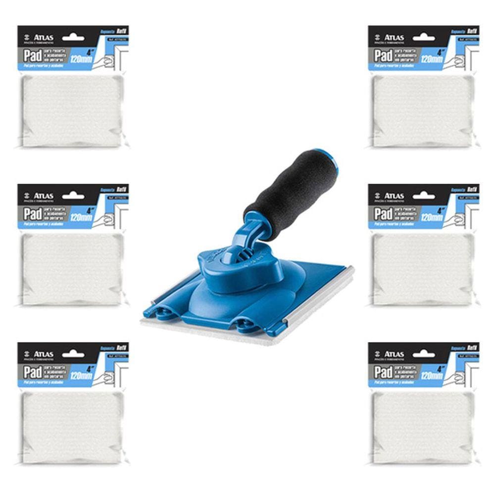 Novo Pad 360 Graus Recorte Pintura P/ Acabamentos + 6 Refis