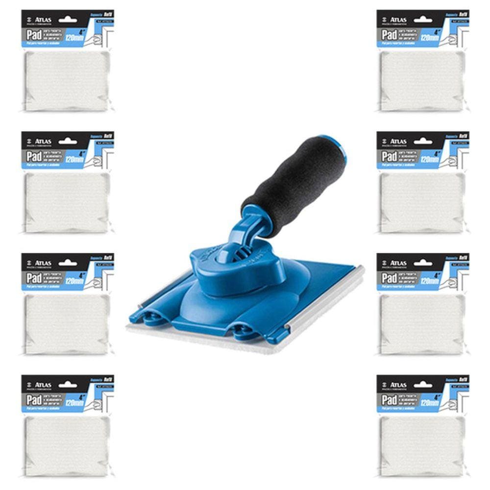 Novo Pad 360 Graus Recorte Pintura P/ Acabamentos + 8 Refis