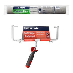 Rolo Para Pintura Resina E Epóxi 46cm Resimax+ Garfo Duplo