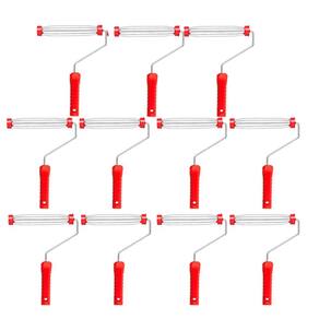 11 Unidades Garfo Para Rolo Pintura Suporte Sem Rosca 23cm