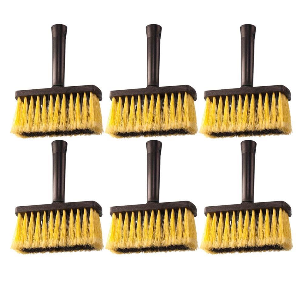 Broxa Trincha 15 Cm Standard Atlas Pintura Limpeza 6 Unidades