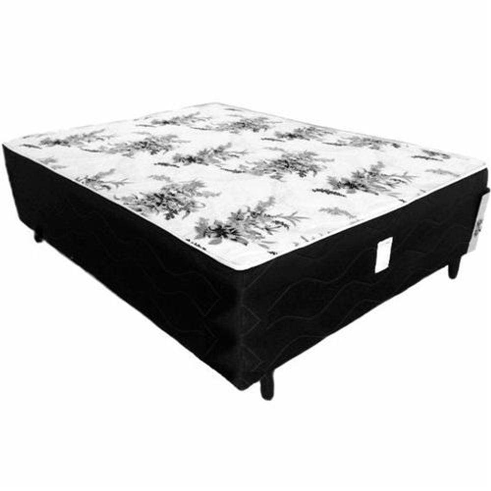 Cama Box Conjugado Casal Estrutura Ortopédica - (138x188x43)