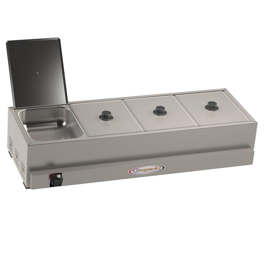 Banho Maria Itajobi a Gás Molheira 4 Cubas 3 de 5 Litros