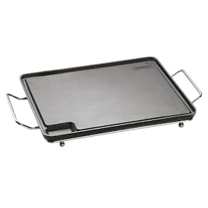 Chapa Petisco Retangular Com Suporte 28 Cm X 23 Cm