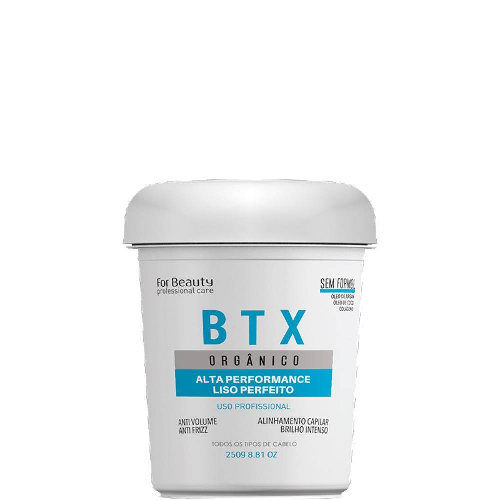 For Beauty BTX Orgânico - Btox Alta Performance Sem Formol 250g