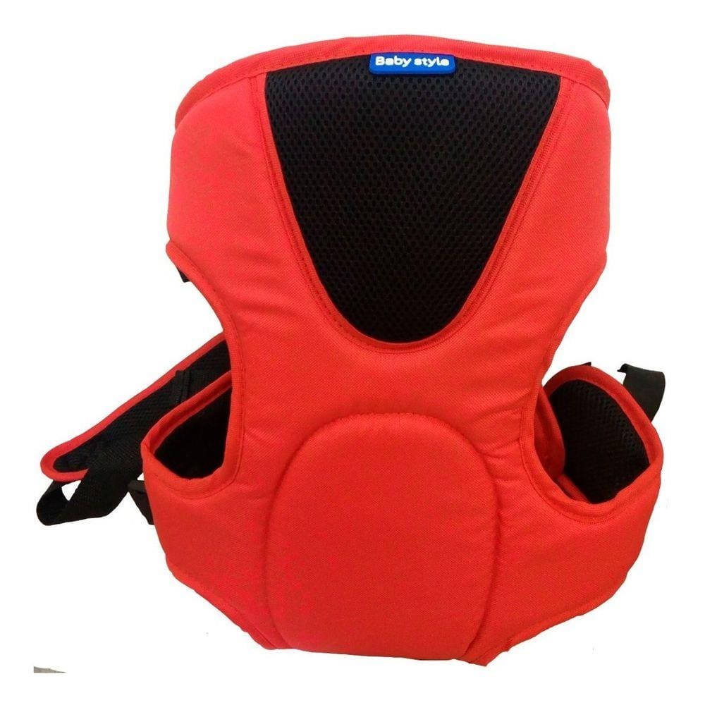 Canguru Para Bebê 3 Posições Carregador Eronômico Conforto Vermelho