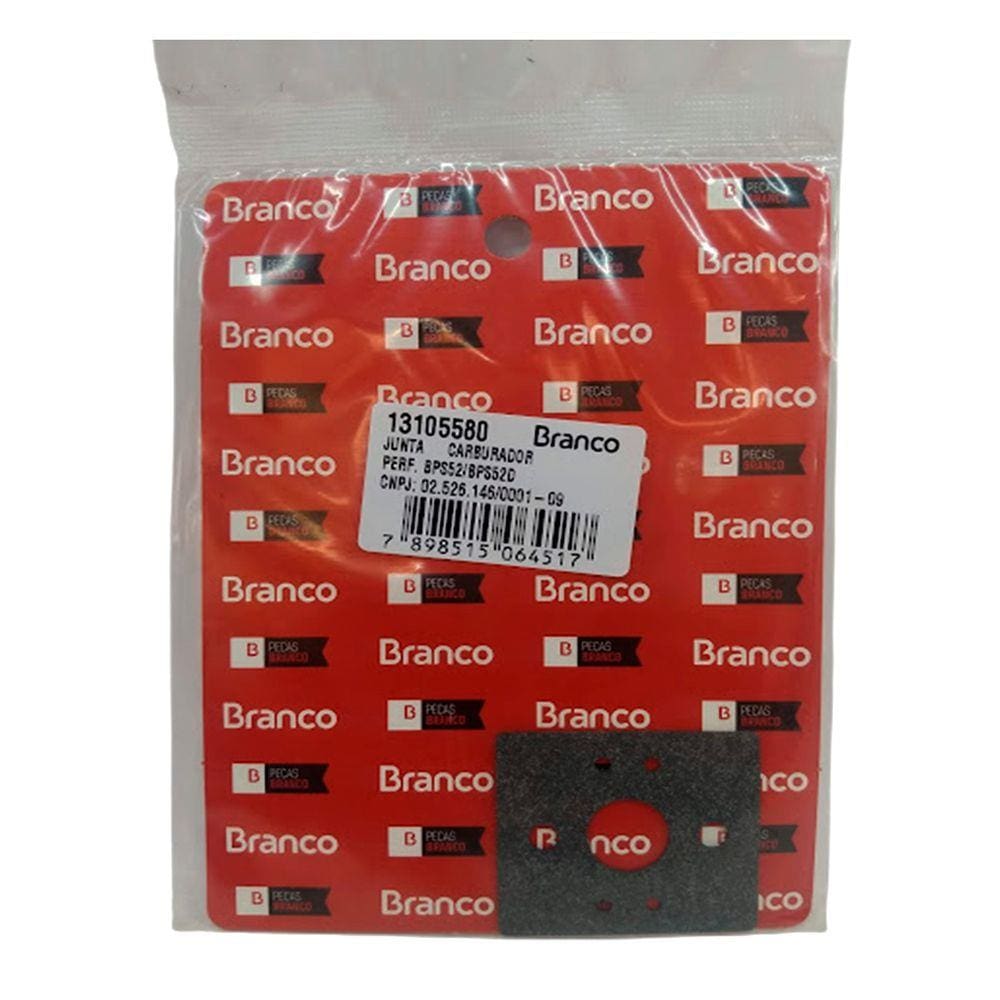 Junta De Carburador Para Perfurador BPS52 BPS52D Branco 13105580