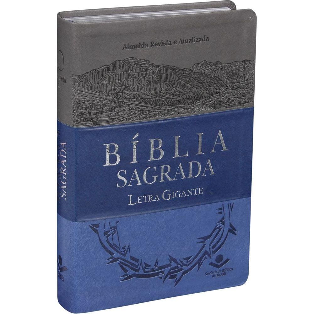 Bíblia Sagrada Letra Gigante Índice ARA | 14x21cm SBB