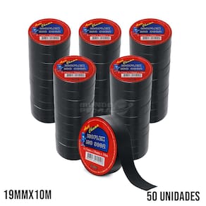 Fita Isolante Anti Chama Isoflex 19mm X 10m 50 unidades