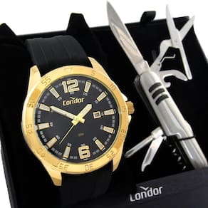 Relógio Condor Masculino Dourado Copc323hab/K5p