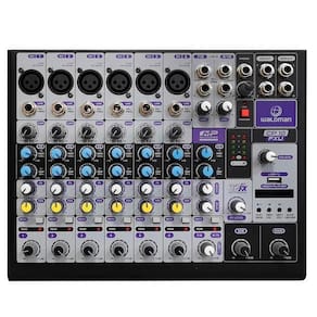 Mesa De Som Waldman Cp-10Fxu Clear Pod 10 Canais Bivolt