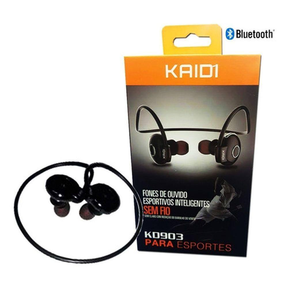 Fone de ouvido bluetooth kaidi e bom | Ponto