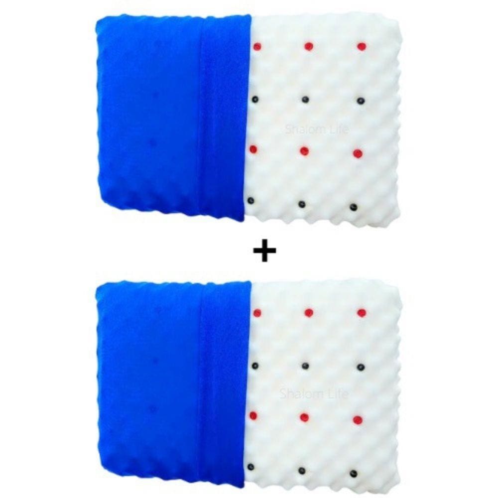 TRAVESSEIRO ORTOPEDICO Altura 12 cm SONO DE QUALIDADE ALIVIA DORES MUSCULARES
