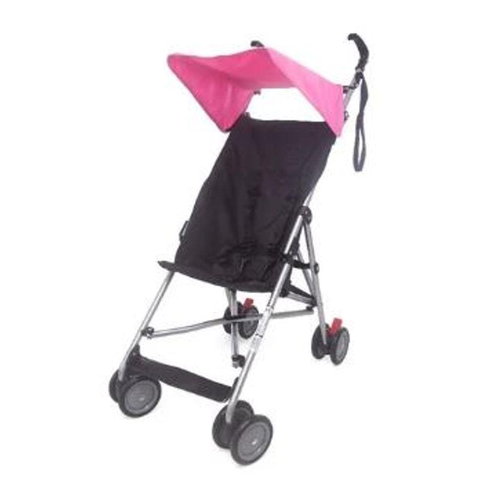 Carrinho Bebê Dobrável Passeio Compacto Coll Baby Style Rosa