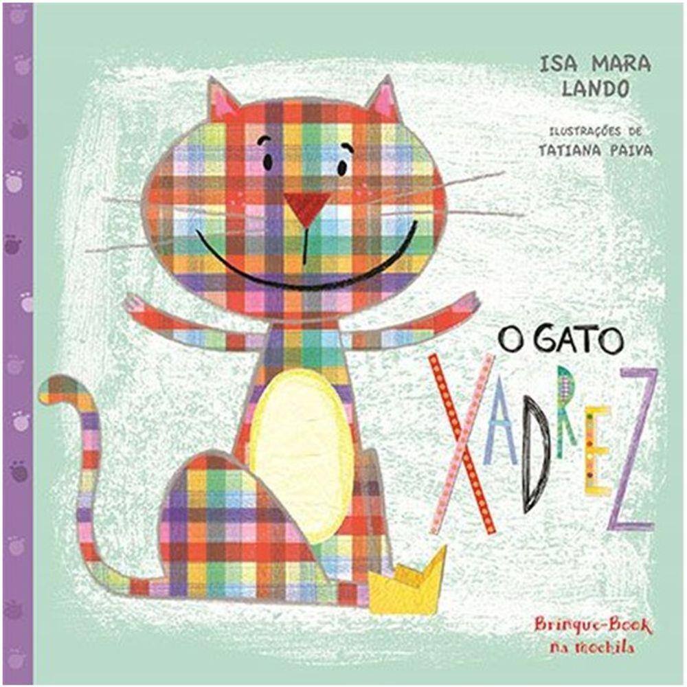 Molde gato xadrez