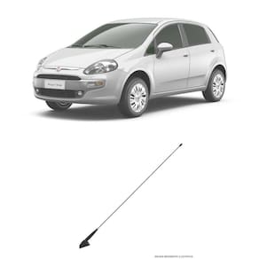 Antena Teto Traseira New Flex Olimpus Fiat Palio Bravo Punto