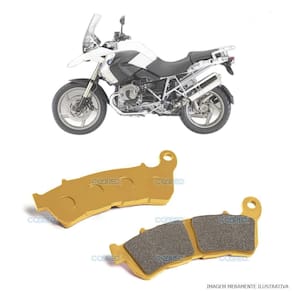 Pastilha Ceramica Cobreq BMW R 1200 GS Tripple Black 2011-