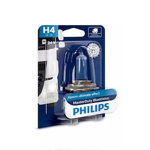 Lâmpada Philips Farol H4 Master Duty BlueVision 24v Halógena