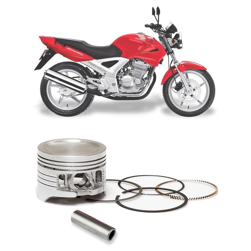 Jogo Anel Pistão Metal Leve SAA8359.25 CBX 250 Twister XR250