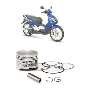 Jogo Anel Pistão Metal Leve AA.9244.07 Yamaha Neo 115