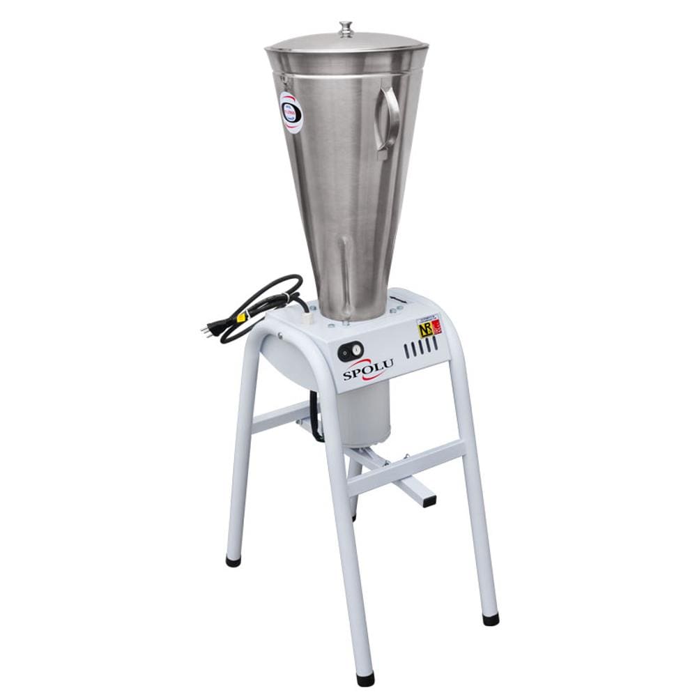 Triturador De Alimentos Liquidificador Basculante 15 Litros Baixa Rotação 1500W Spolu