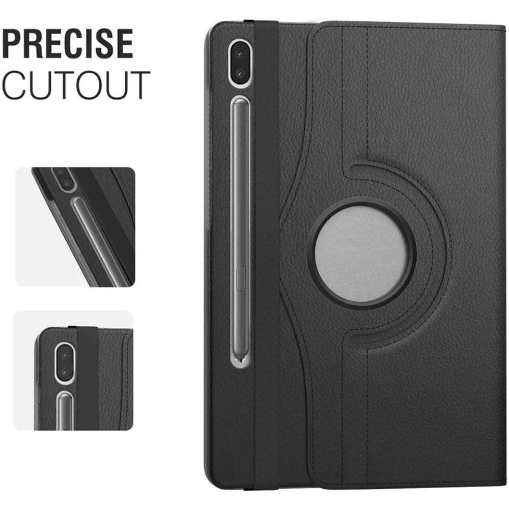 Capa Case Tablet Giratória + Película Samsung Tab S7 Fe 12.4