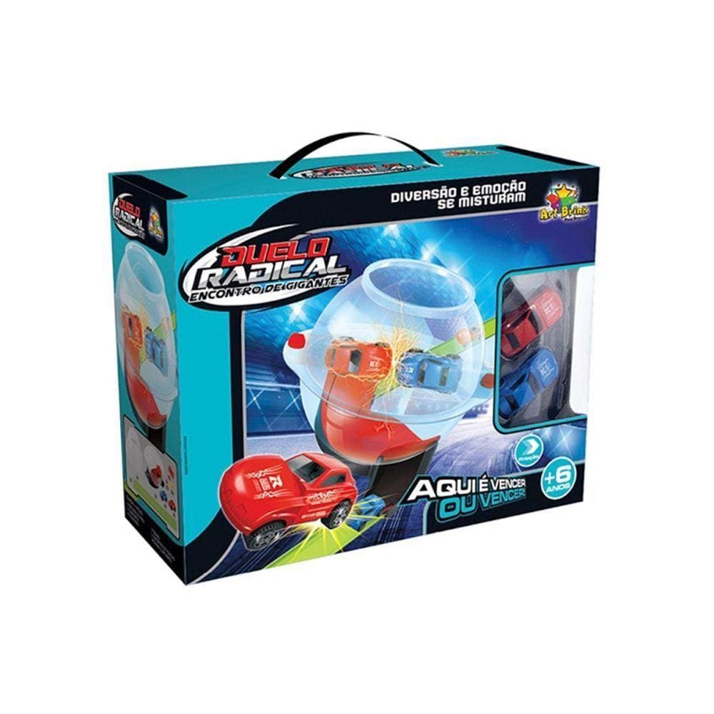 Pista Globo Mortal Duelo Radical 2 Carros - Art Brink