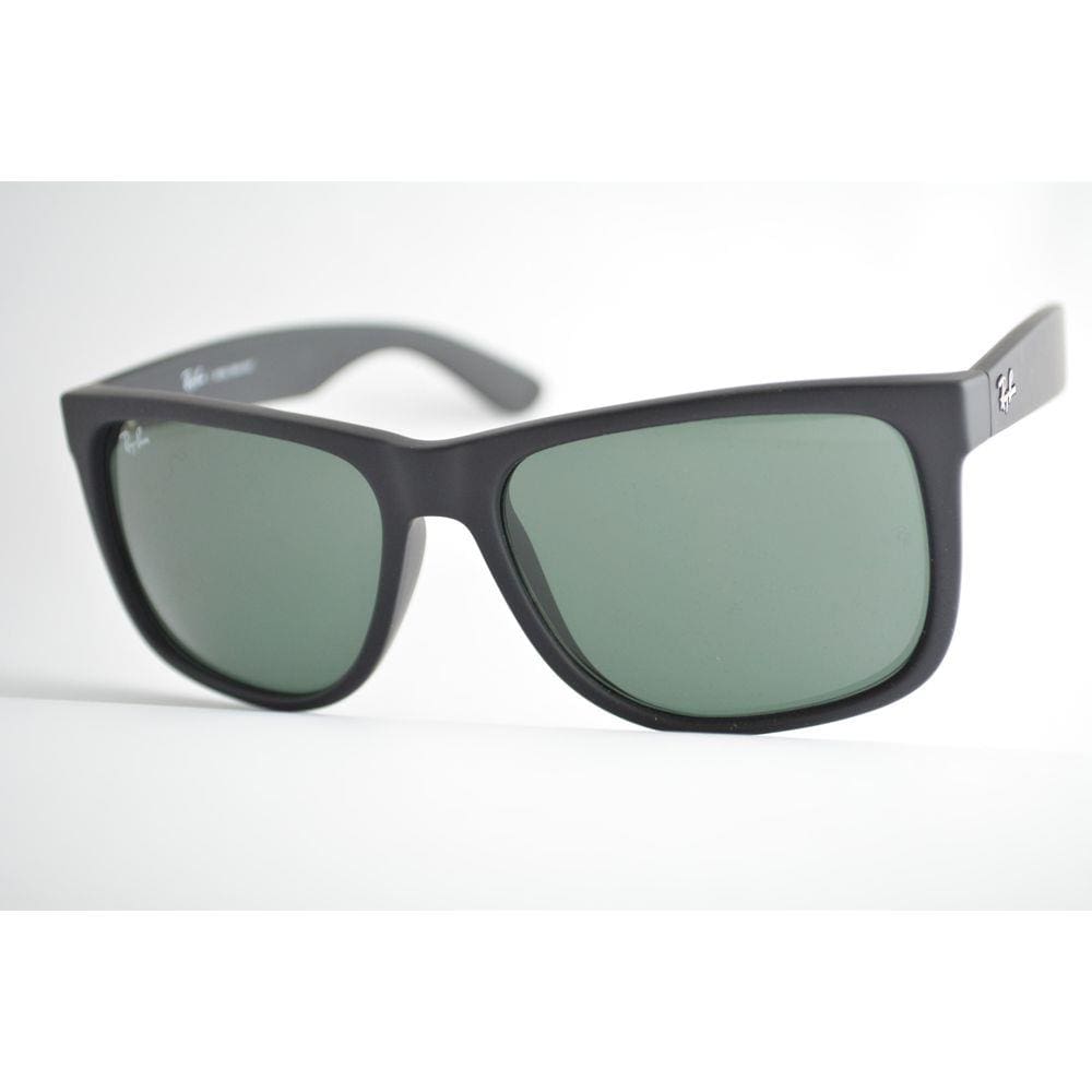 Ray ban justin rb4165l 601 71 preto fosco l verde tam 55 v84 ray ban