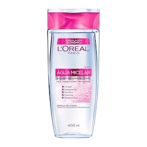 Água Micelar L`Oréal Paris Solução de Limpeza 5 em 1 400ml