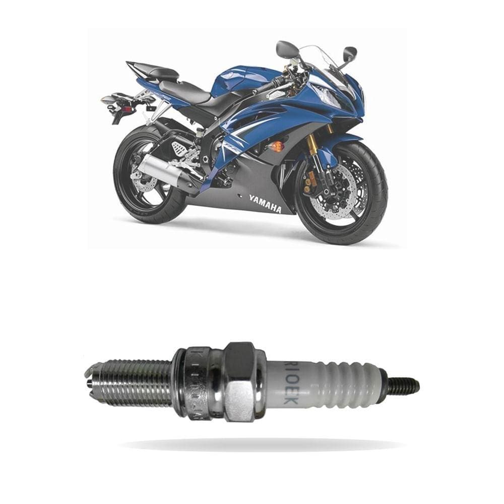 Vela de Ignição Moto NGK CR10EK Yamaha YZF-R6 1999-2009
