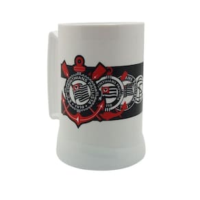 Caneca Com Gel 400 Ml Corinthians Peça Branca CEBOLA 1270
