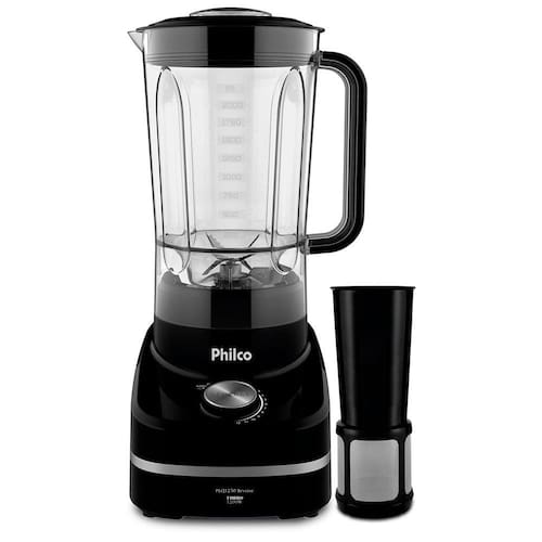 imagem-Liquidificador Philco PLQ1250P Reverse Turbo 1200W - Liquidificador Philco Reverse Turbo