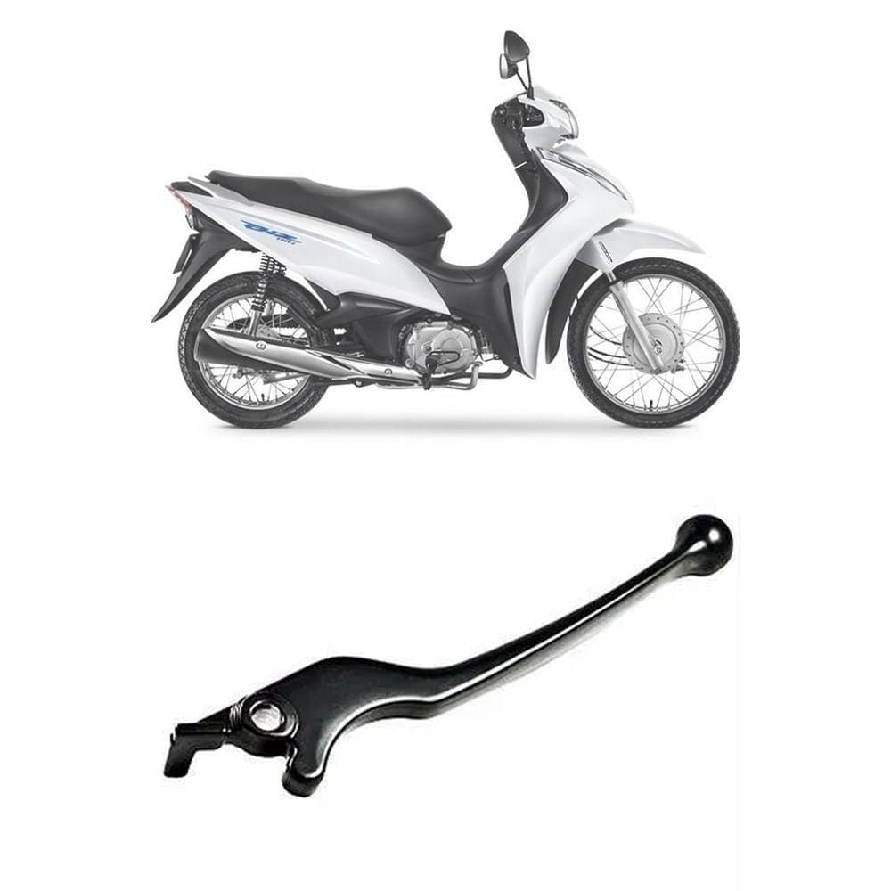 Manete Freio Longo Preto Cometa Honda Biz 110i 2019-2020