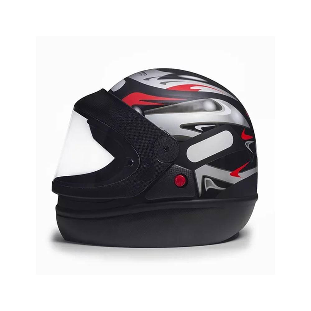 Capacete Taurus 10015001 SanMarino Grafic Preto Fosco Tam.62