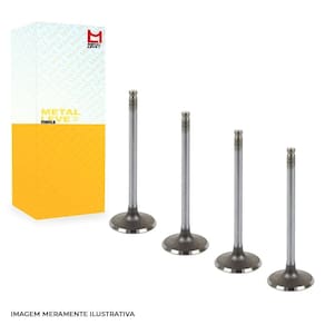 Kit 4 Válvula Escape Metal Leve Honda CB 400 VE0510192 STD