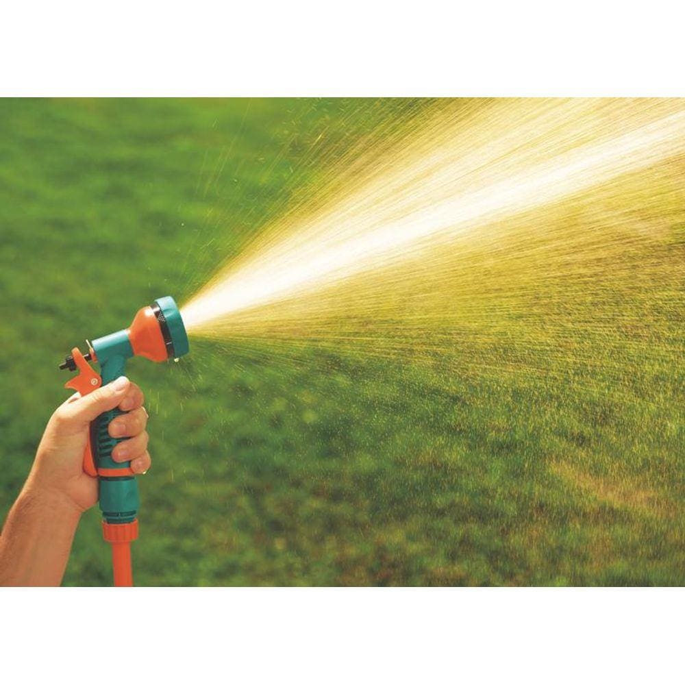 Hidropistola Com 6 Tipos De Jato Engate Rápido Tramontina