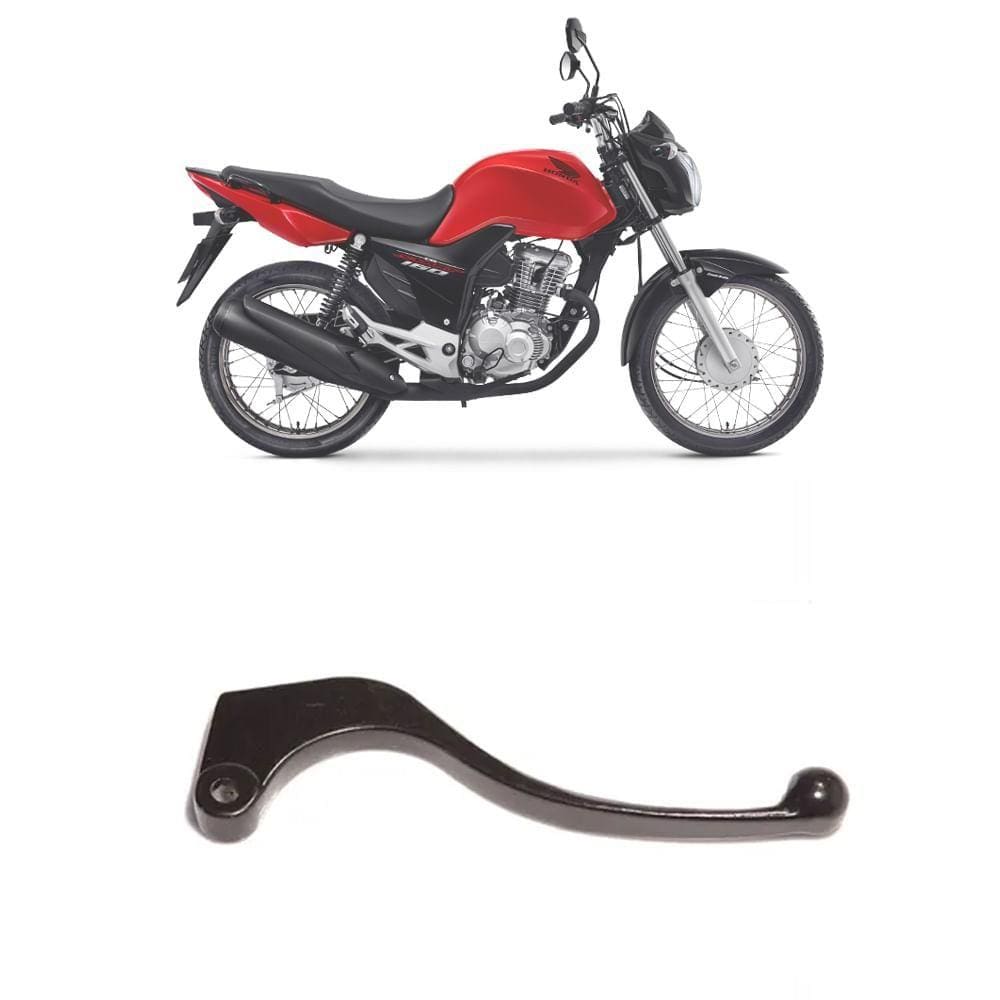 Manete Freio Longo Preto Cometa Honda CG 160 Start 2016-2018