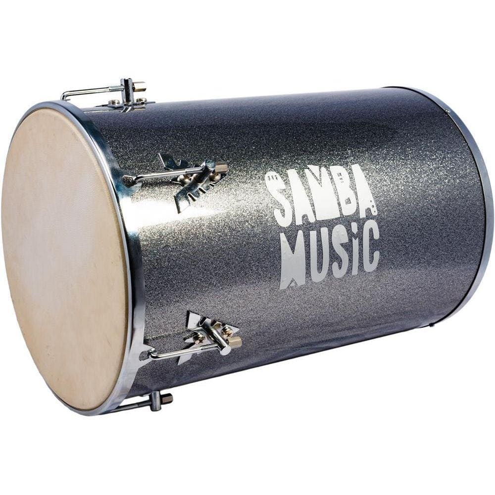 Rebolo Samba Music Madeira 50X12 Pvc Titanium Sparkle