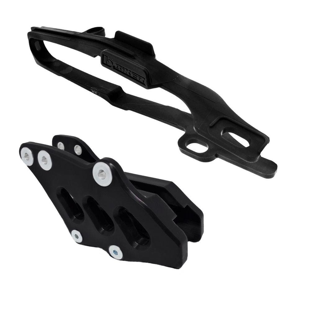 Kit Guia de Corrente Dianteiro Traseiro Biker Crf 250r 10/13 Crf 450r 09/12