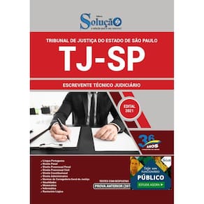 Apostila Tj Sp - Escrevente Técnico Judiciário