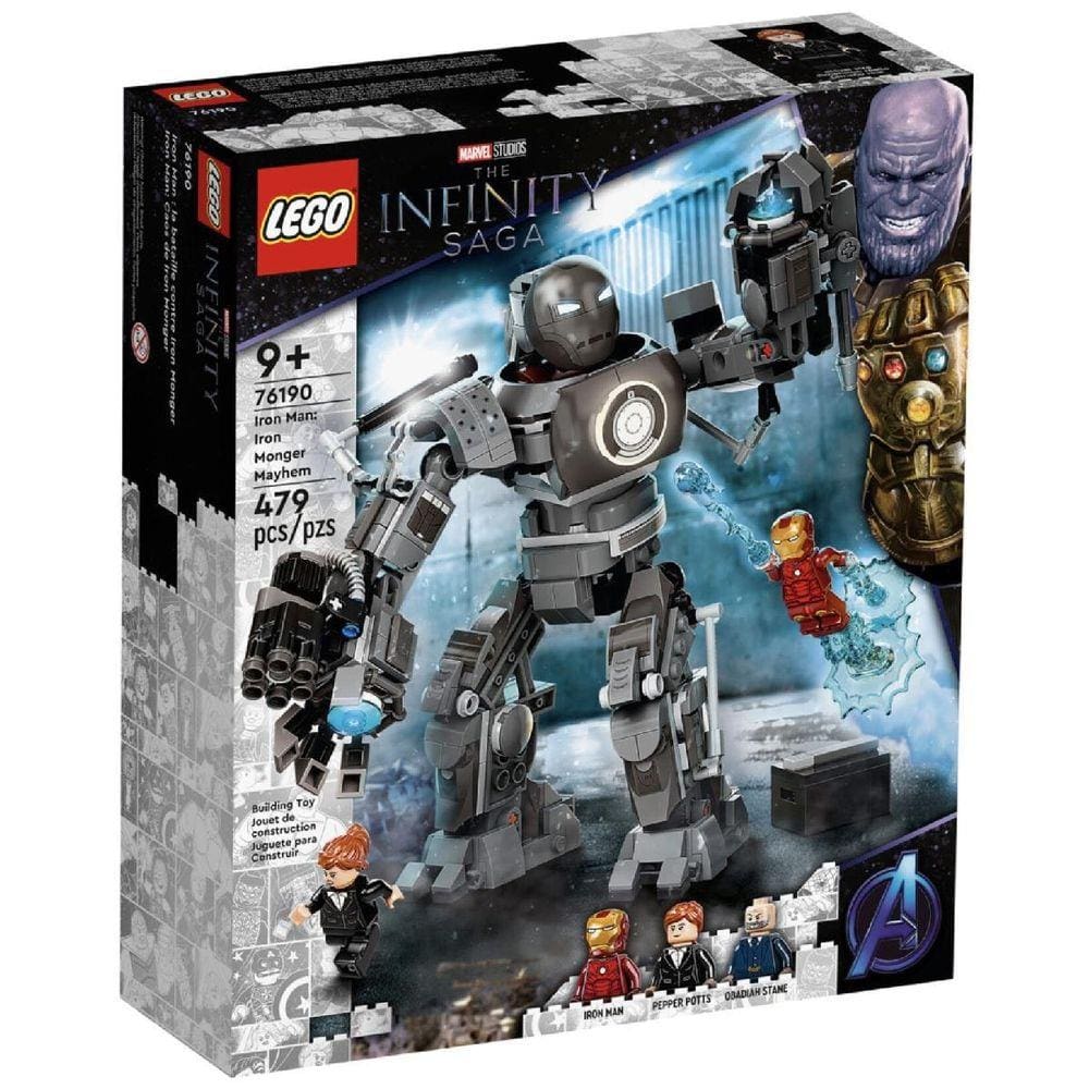 Iron best sale hulk lego