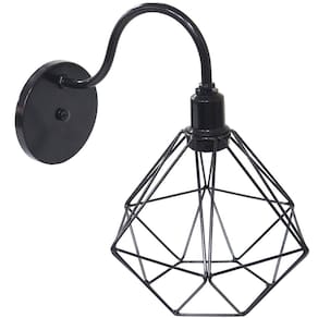 Luminária Arandela de Parede Aramada Diamante P Industrial Retro Vintage Agp Ilumini