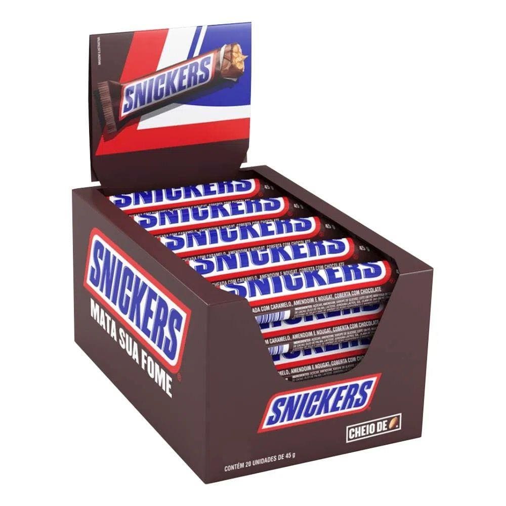 Chocolate Snickers 45gr C/20un - Mars