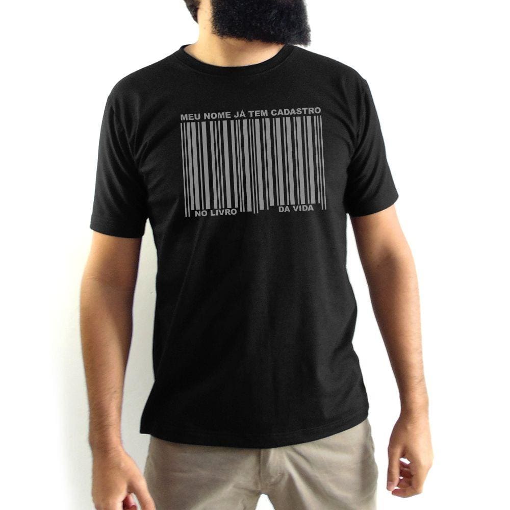 Camiseta Masculina Livro da Vida Preta