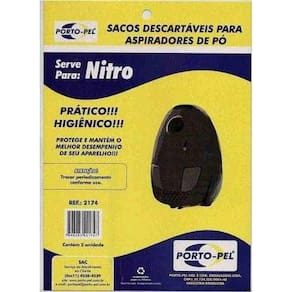 Saco aspirador arno nitro - 3 und (REF.2174)