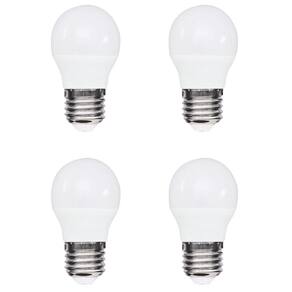 Kit 4 Lâmpadas Led Bolinha 3W 3000K (Branco Quente)