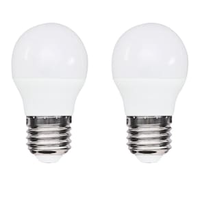 Kit 2 Lâmpadas Led Bolinha 3W 3000K (Branco Quente)